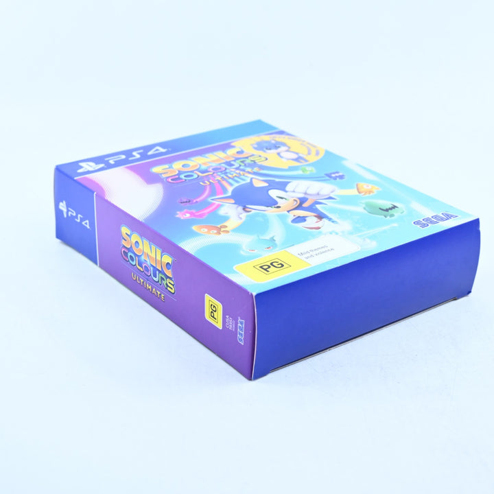 Sonic Colours Ultimate - Sony Playstation 4 / PS4 Game + Keyring - MINT DISC!