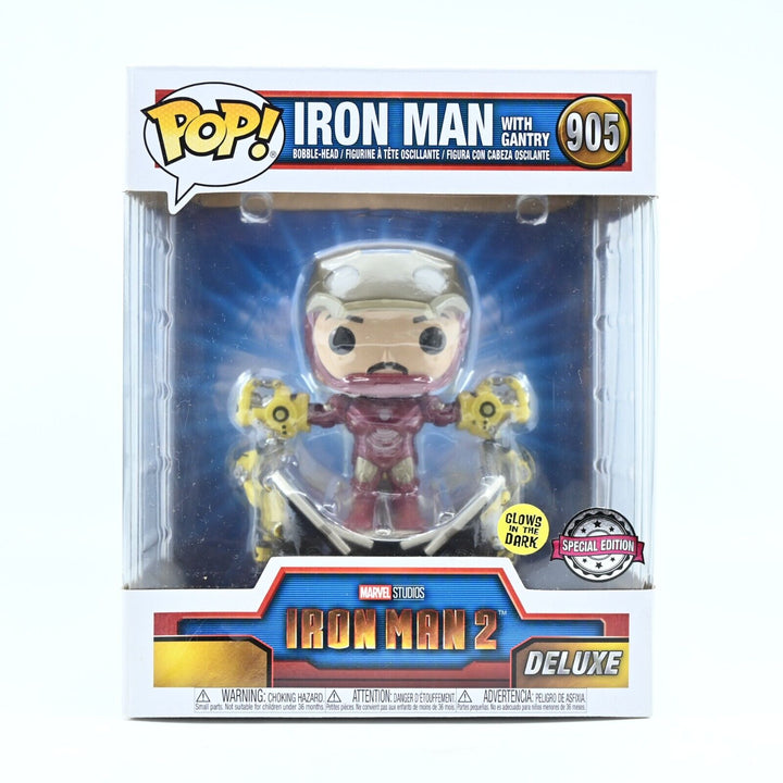 Iron Man with Gantry -  Iron Man 2 Pop Vinyl Bobble-head # 905