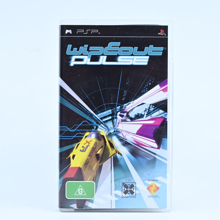 WipEout Pulse - Sony PSP Game + Manual - FREE POST!