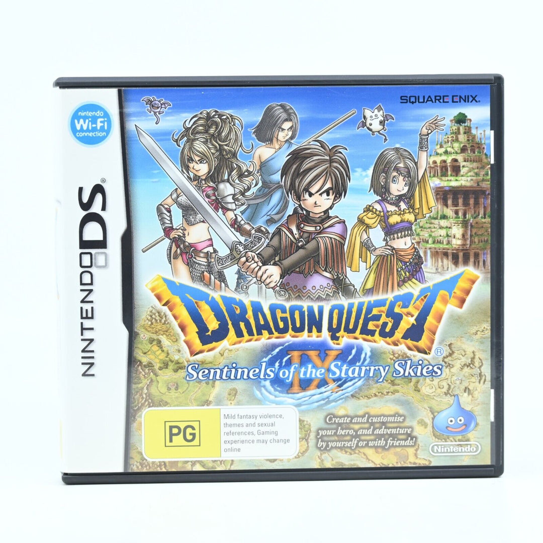 Dragon Quest IV 4: The Chapters of the Chosen - Nintendo DS Game - PAL + Manual