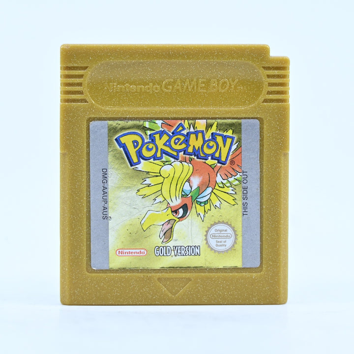Pokemon Gold Version - Nintendo Gameboy Color Game - PAL - NEW SAVE BATTERY!
