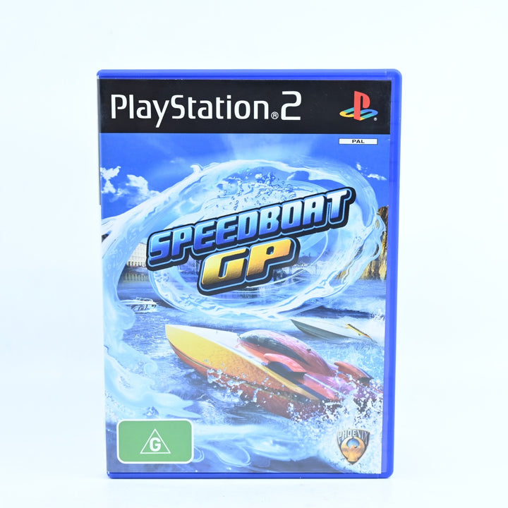 Speedboat GP - Sony Playstation 2 / PS2 Game + Manual - PAL - MINT DISC!