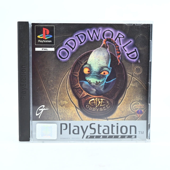 Oddworld: Abe's Oddysee - Sony Playstation 1 / PS1 Game + Manual - MINT DISC!