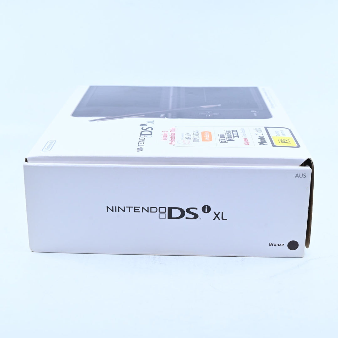 AS NEW! Bronze Nintendo DSi XL Boxed Console - AUS PAL - FREE POST!