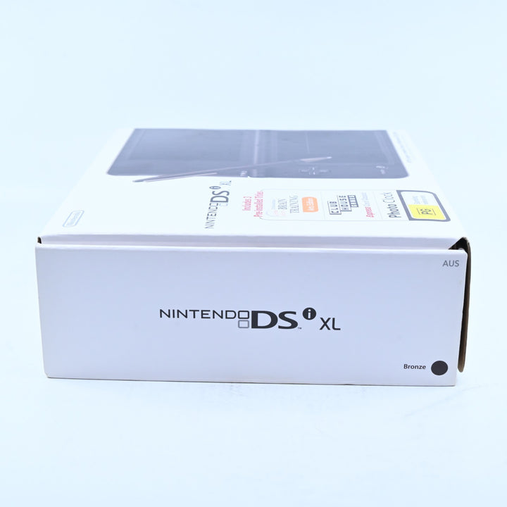 AS NEW! Bronze Nintendo DSi XL Boxed Console - AUS PAL - FREE POST!
