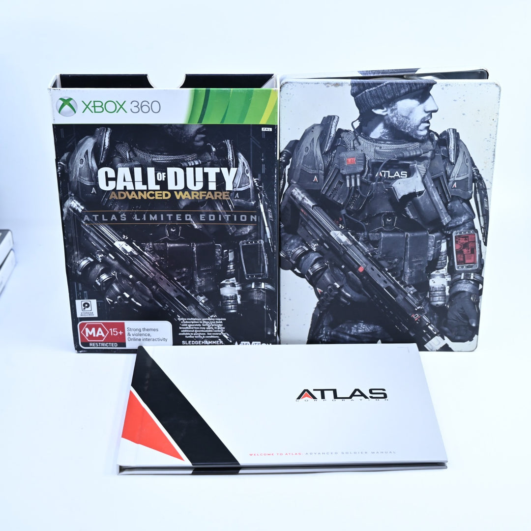 Call of Duty: Advanced Warfare - Atlas Limited Edition - Xbox 360 Game + Manual