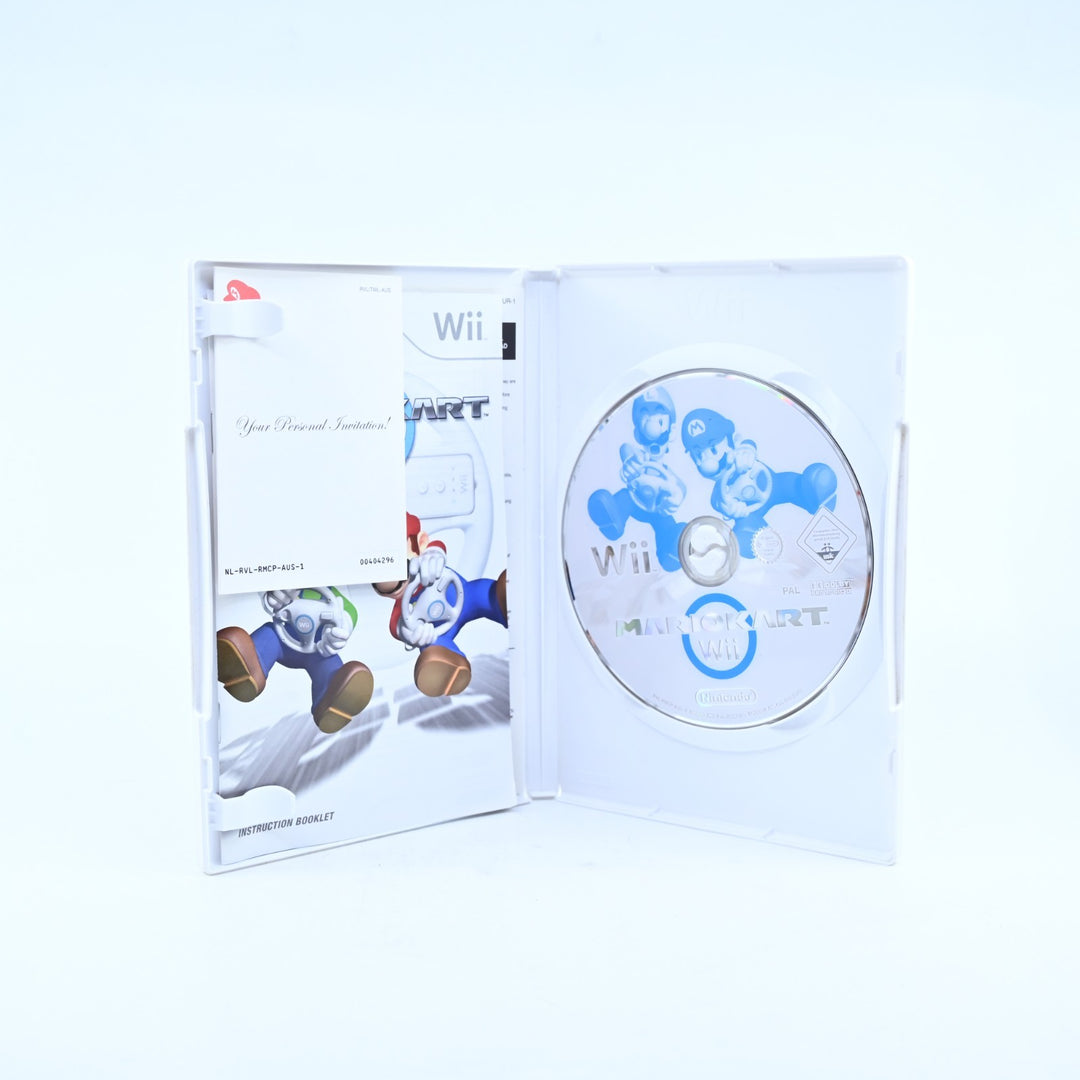 Mario Kart Wii Boxed + Wheel - Nintendo Wii Game + Manual - PAL - MINT DISC!