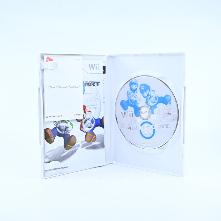 Mario Kart Wii Boxed + Wheel - Nintendo Wii Game + Manual - PAL - MINT DISC!