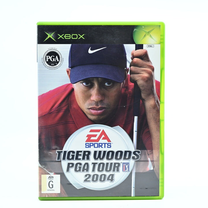 Tiger Woods PGA Tour 2004 - Original Xbox Game + Manual - PAL - FREE POST!