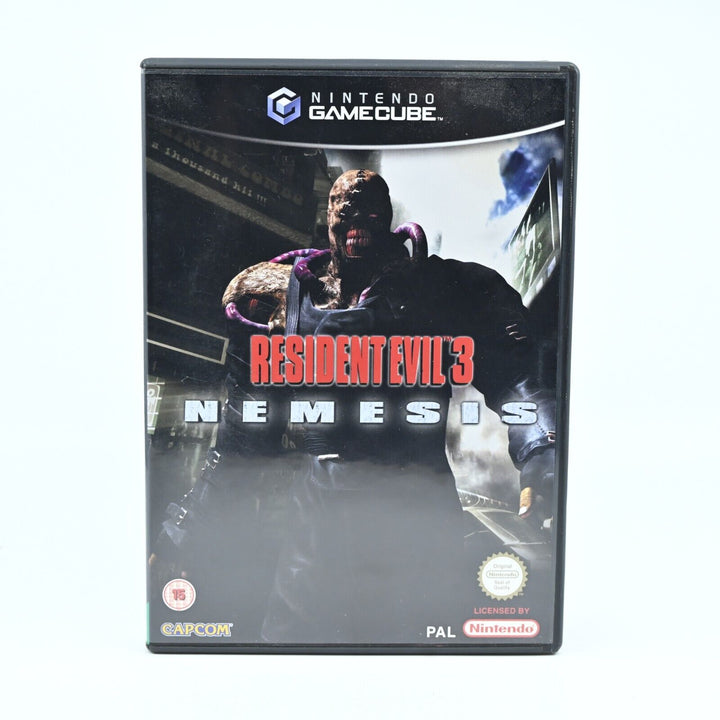 Resident Evil 3 - Nintendo Gamecube Game + Manual - PAL - FREE POST!