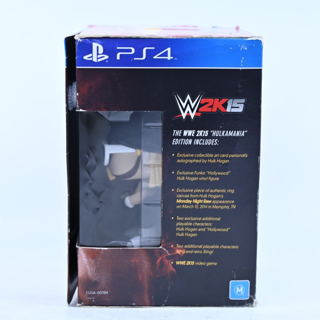 WWE 2K15 Hulkamania Edition - Sony Playstation 4 / PS4 Game - MINT DISC!
