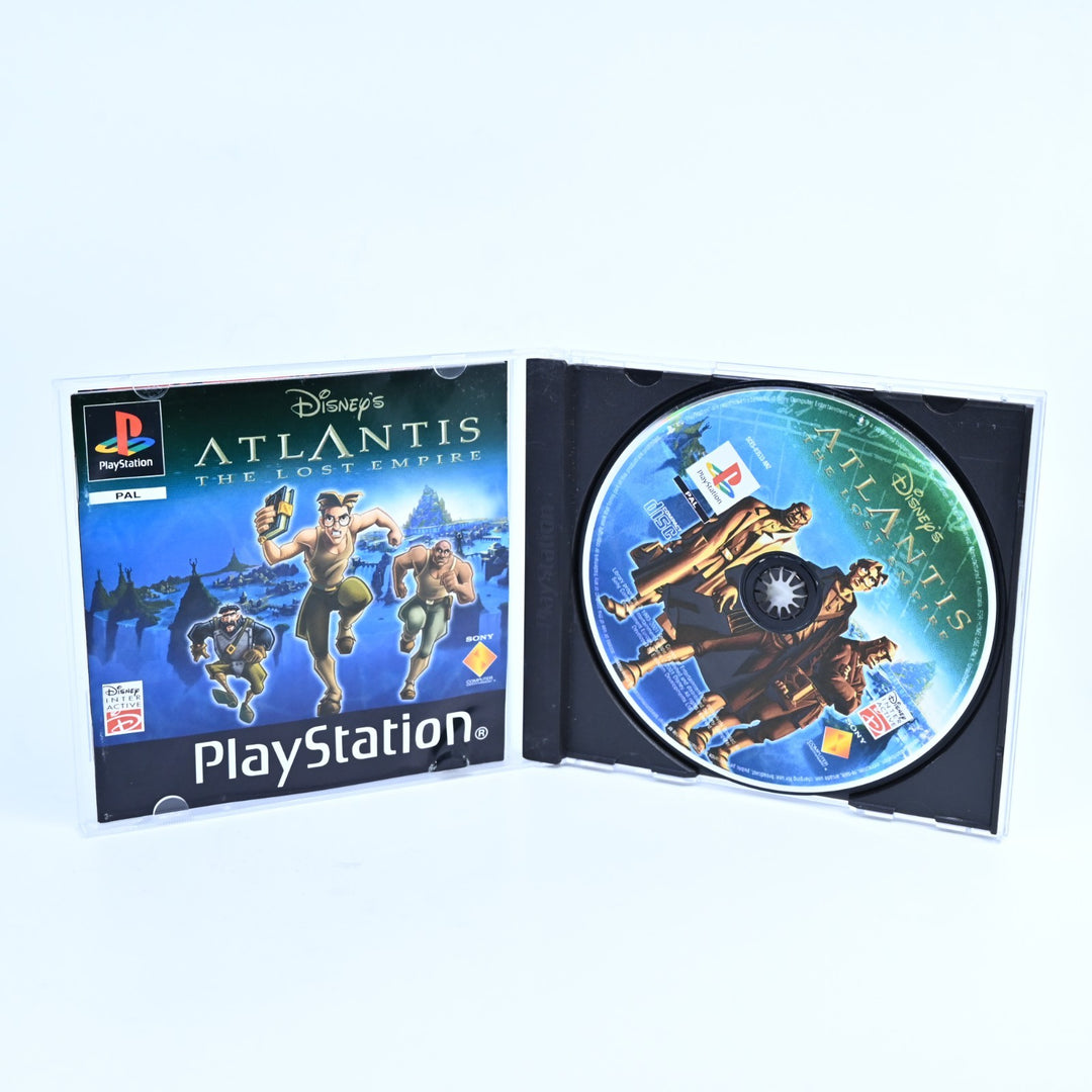 Disney's Atlantis: The Lost Empire - PS1 Game + Manual - PAL