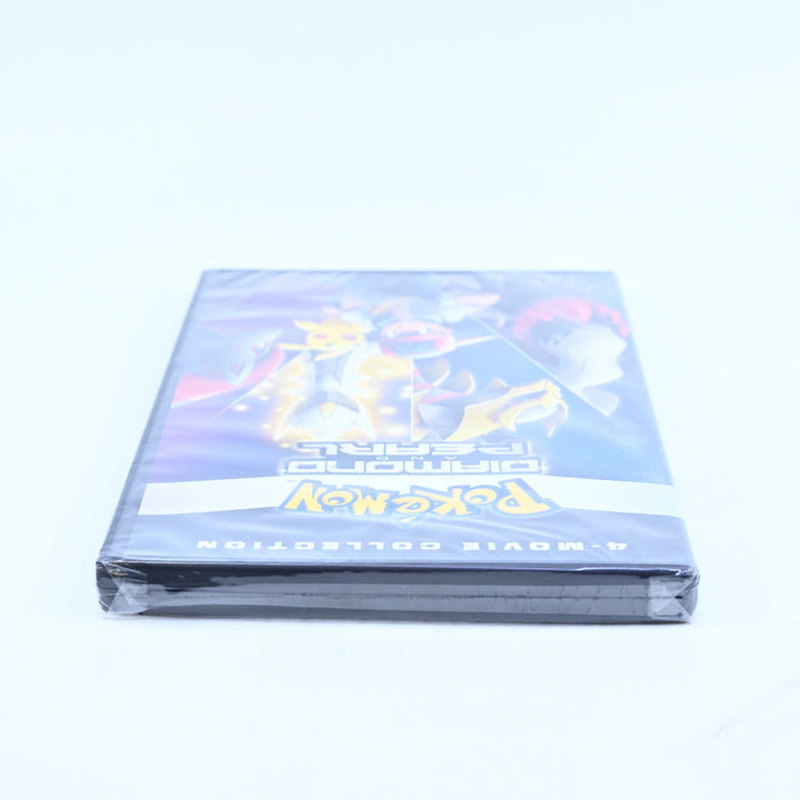 Pokemon: Diamond and Pearl - SEALED! 4-Movie Collection - Region 1 - Anime DVD