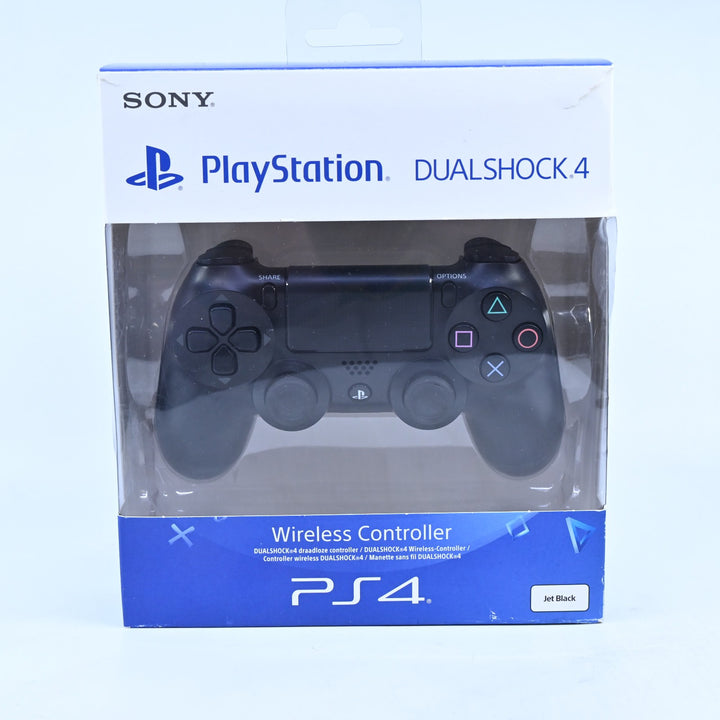 Sony Jet Black DualShock 4 Controller - Boxed Sony PS4 Accessory