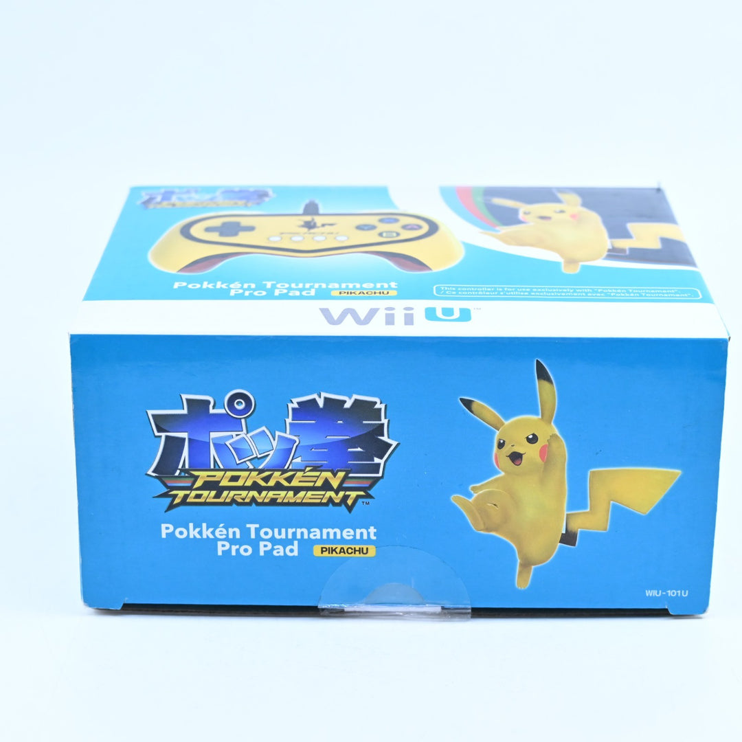 Pokken Tournament Pro Pad Pikachu Edition - Hori - Nintendo Wii U Accessory