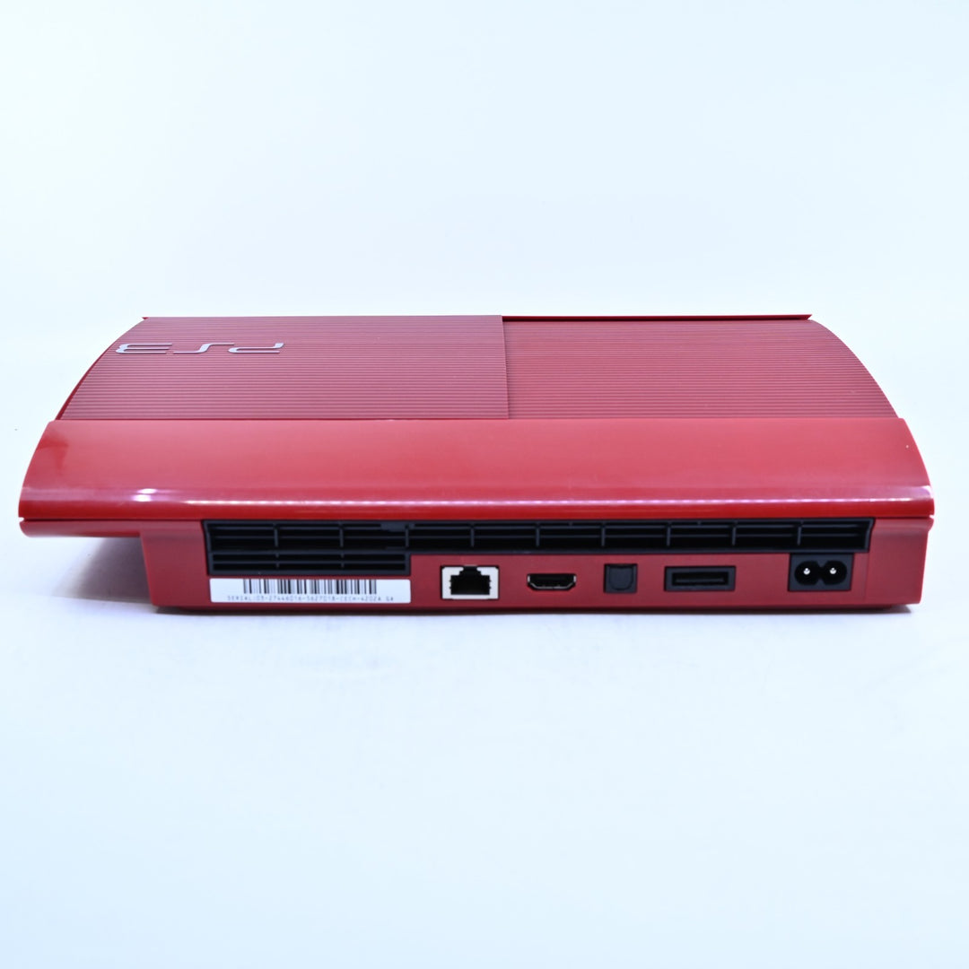 Garnet Red Super Slim 500GB - Sony Playstation 3/ PS3 Console - PAL - FREE POST!