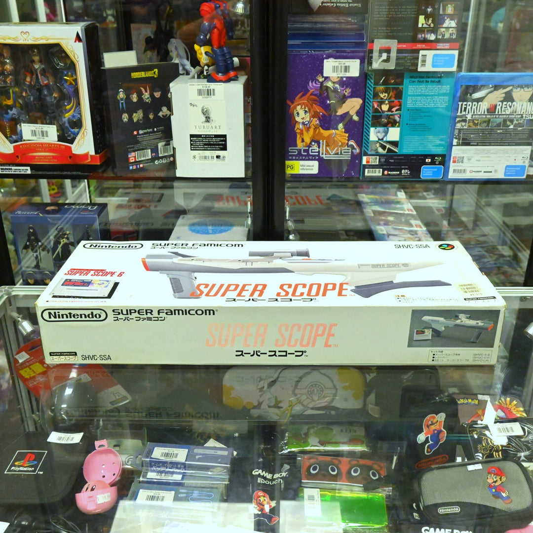 Super Scope - Super Famicom / SNES Accessory Boxed - NTSC-J