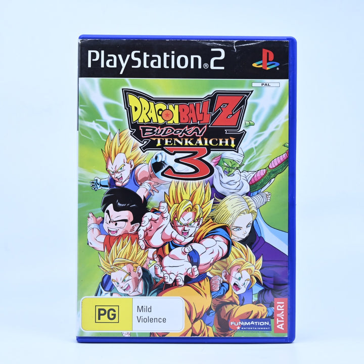 Dragon Ball Z: Budokai Tenkaichi 3 - PS2 Game - No Manual - PAL - MINT DISC!