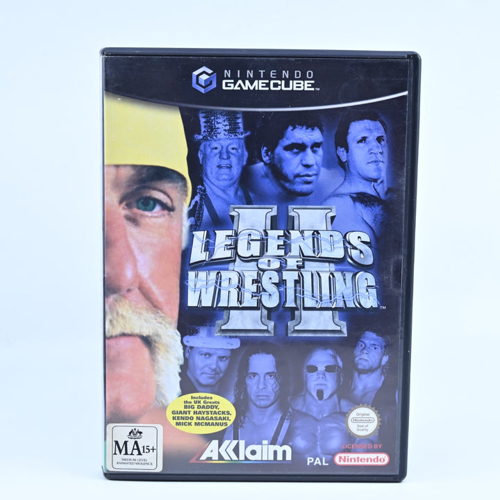 Legends of Wrestling II - Nintendo Gamecube Game - No Manual - PAL - FREE POST!