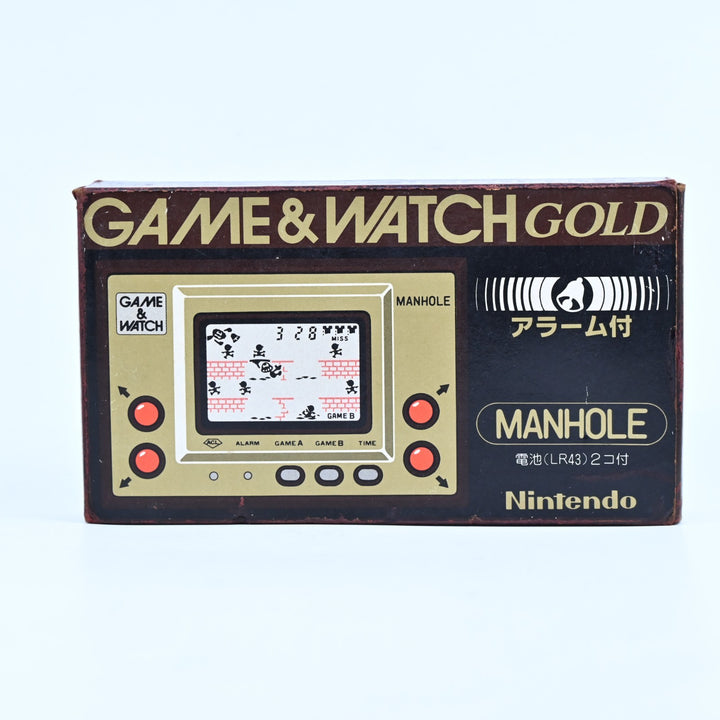 Manhole - LR-43 - Nintendo Game & Watch Boxed Console - FREE POST!