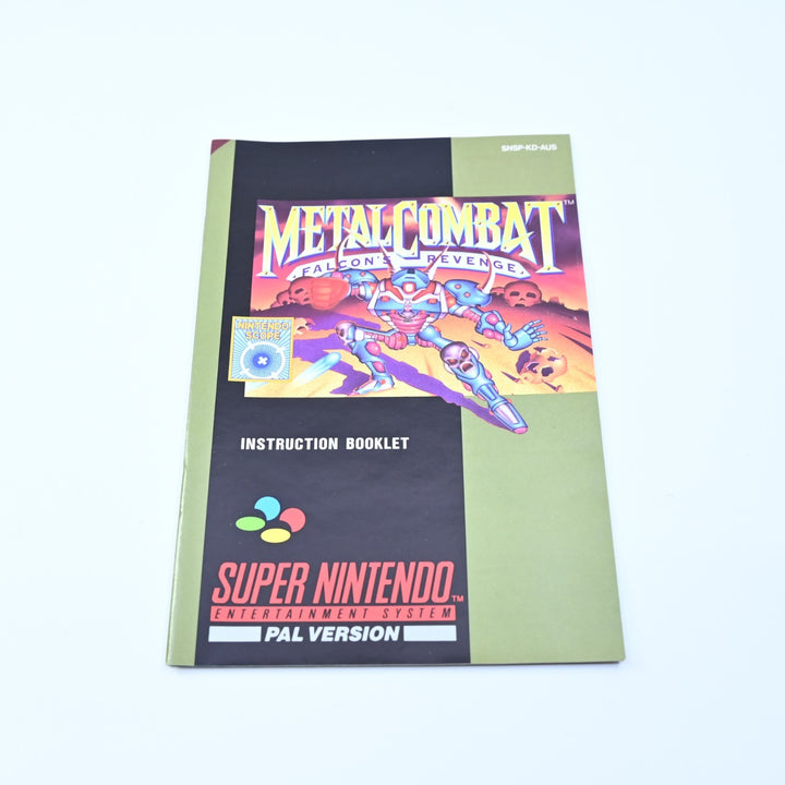 Metal Combat: Falcon's Revenge - Super Nintendo / SNES Boxed Game - PAL