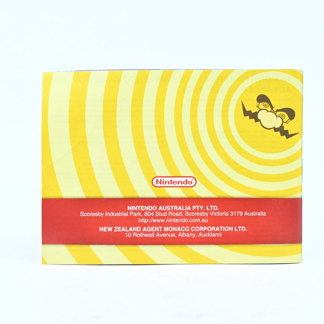 WarioWare Twisted - Nintendo Gameboy Advance / GBA Game + Manual - PAL