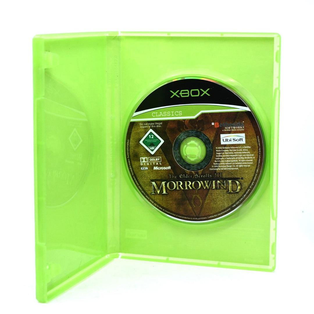 The Elder Scrolls 3 III Morrowind - Original Xbox Game + No Manual - MINT DISC!