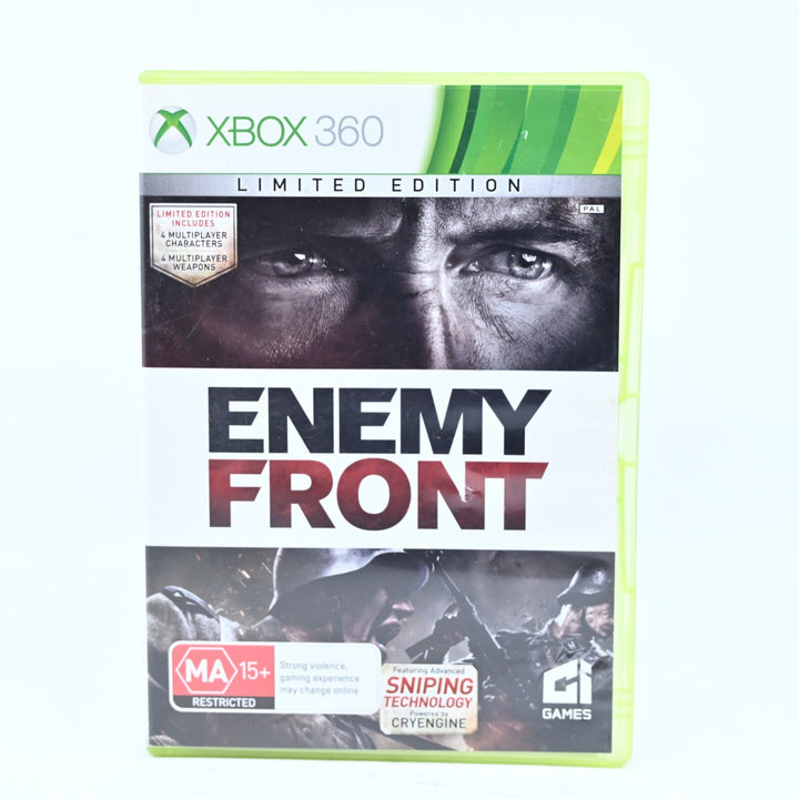 Enemy Front: Limited Edition - Xbox 360 Game + Manual - PAL