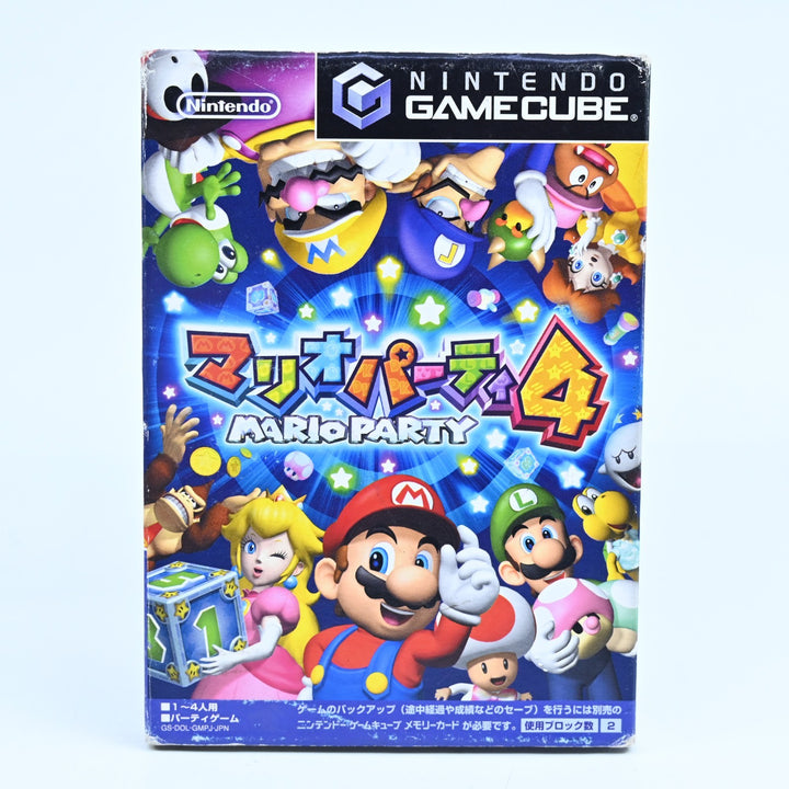 Mario Party 4 - Nintendo Gamecube Game + Manual - NTSC-J - FREE POST!