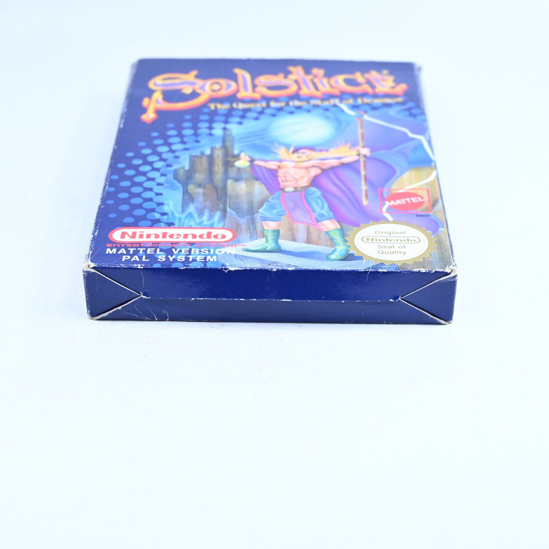 Solstice: The Quest for the Staff of Demnos - NES Boxed Game - PAL - FREE POST!