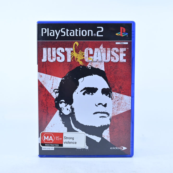 Just Cause - Sony Playstation 2 / PS2 Game + Manual - PAL - MINT DISC!