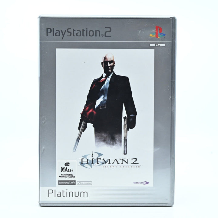 Hitman 2: Silent Assassin - Sony Playstation 2 / PS2 Game + Manual - MINT DISC!