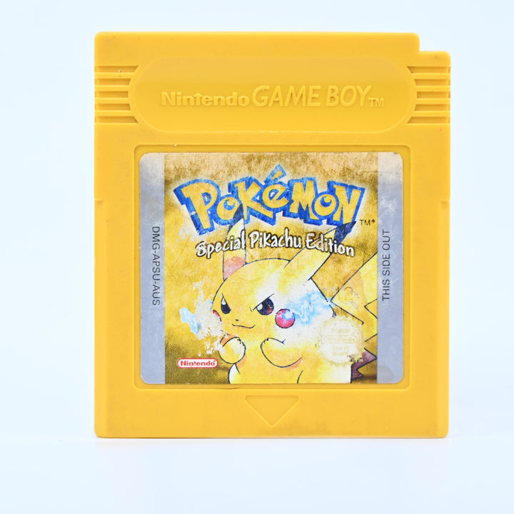 Pokemon Yellow Version - Nintendo Gameboy Game - PAL -NEW SAVE BATTERY!