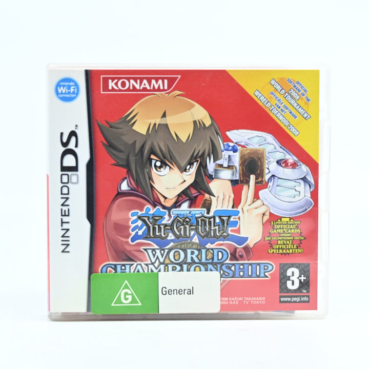 Yu-Gi-Oh! World Championship 2008 - Nintendo DS Game - PAL + Sealed Cards!