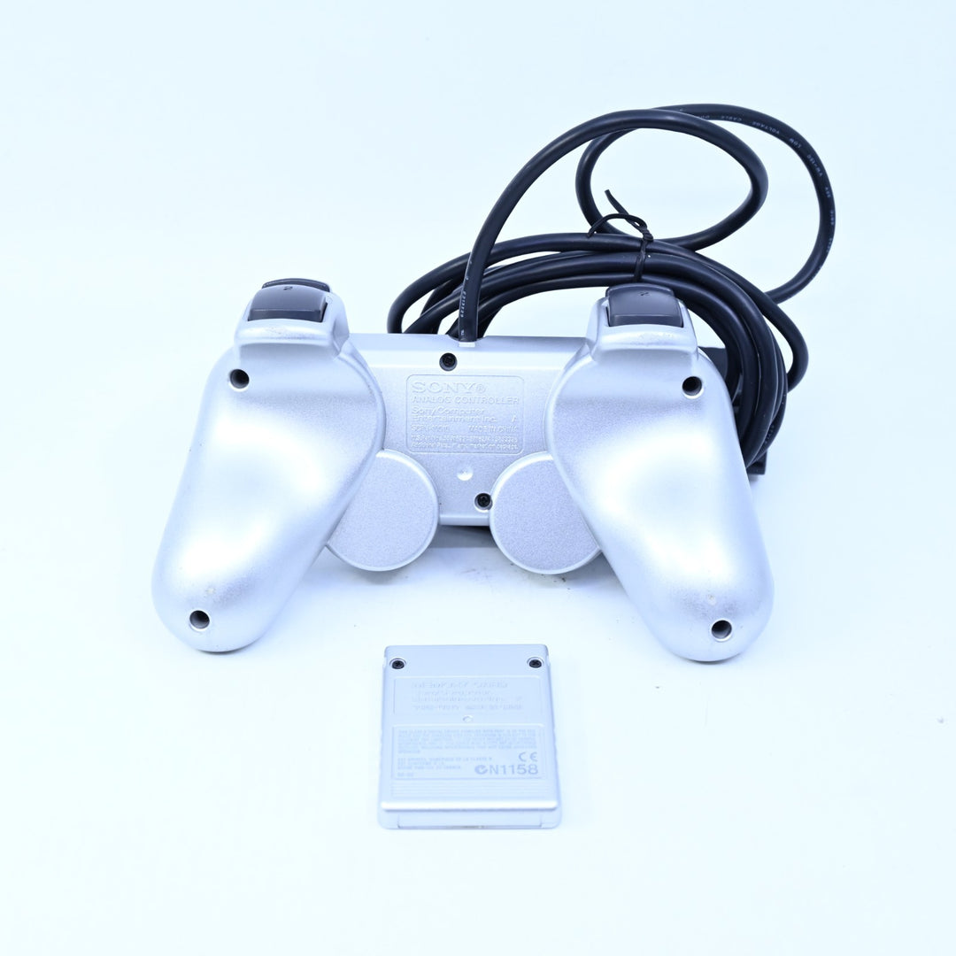 Silver Sony Playstation 2 / PS2 Slim Boxed Console - AUS PAL - FREE POST!