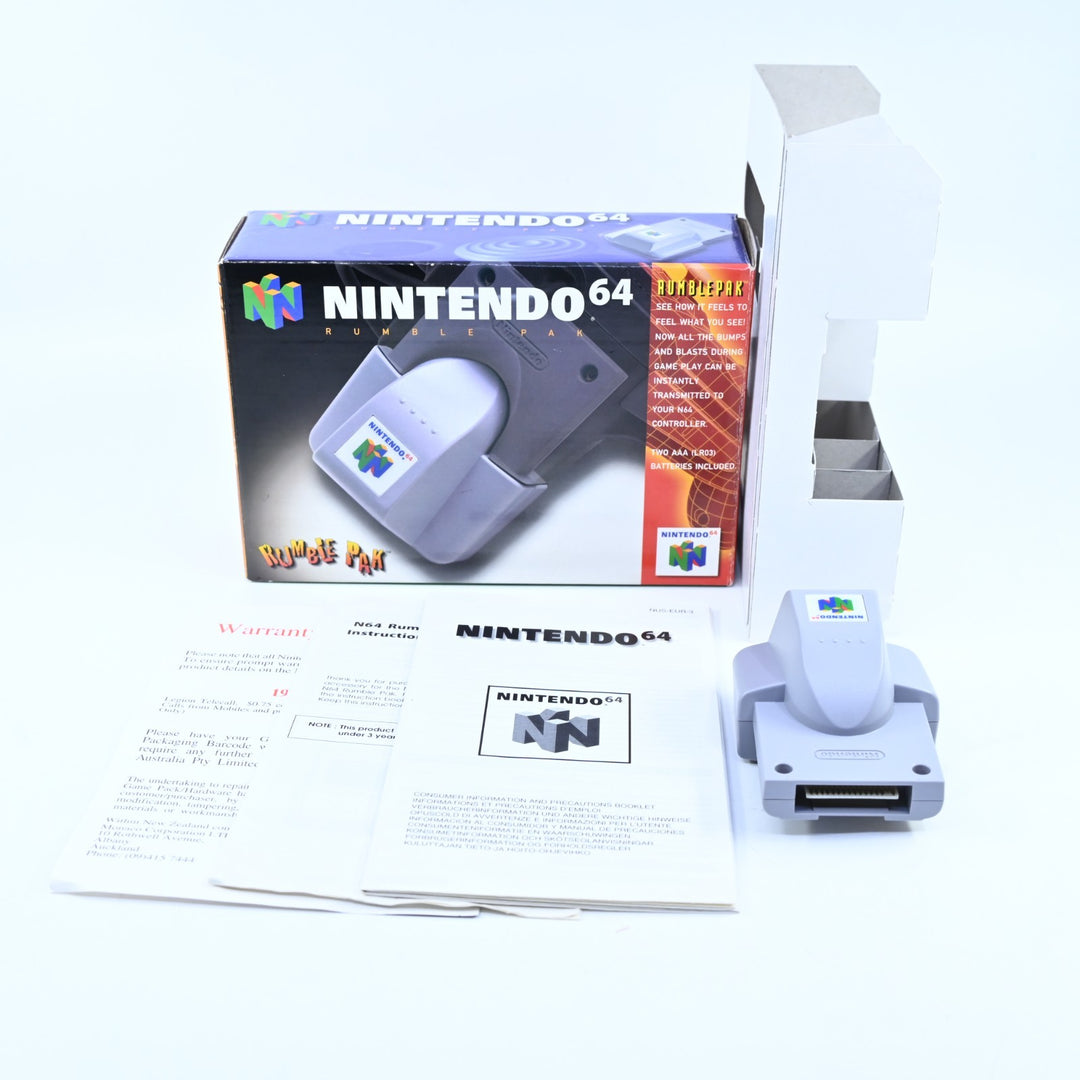 Rumble Pak - N64 / Nintendo 64 Accessory - PAL - FREE POST!