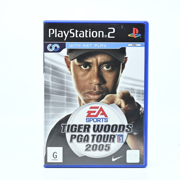 Tiger Woods PGA Tour 2005 - Sony Playstation 2 / PS2 Game + Manual - PAL