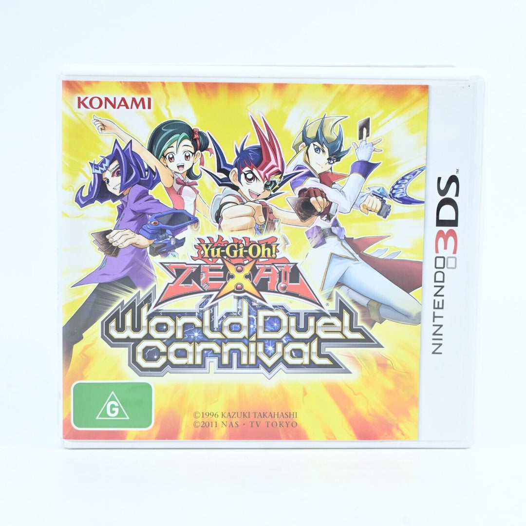 SEALED CARDS! Yu-Gi-Oh! Zexal: World Duel Carnival - Nintendo 3DS Game - PAL