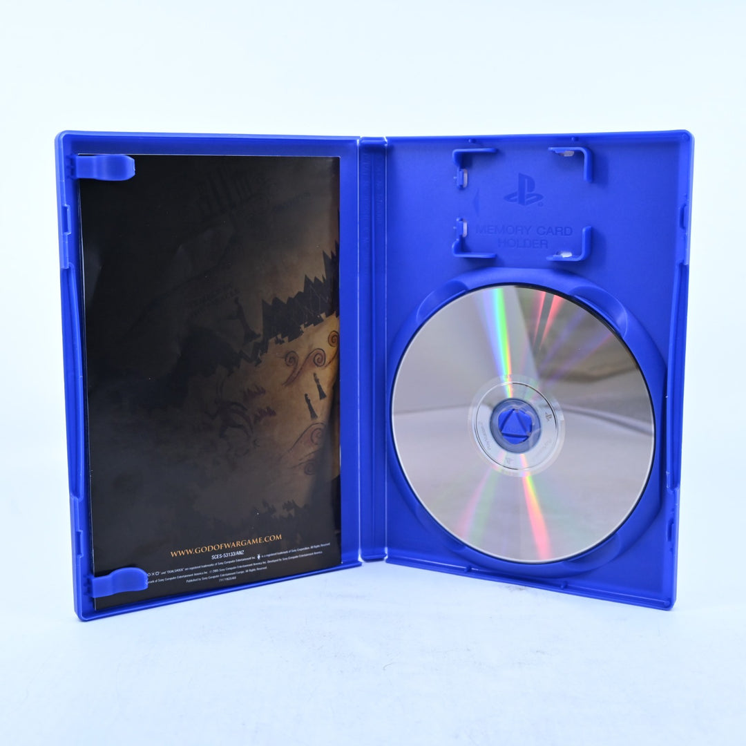 God of War - Sony Playstation 2 / PS2 Game + Manual - PAL - MINT DISC!