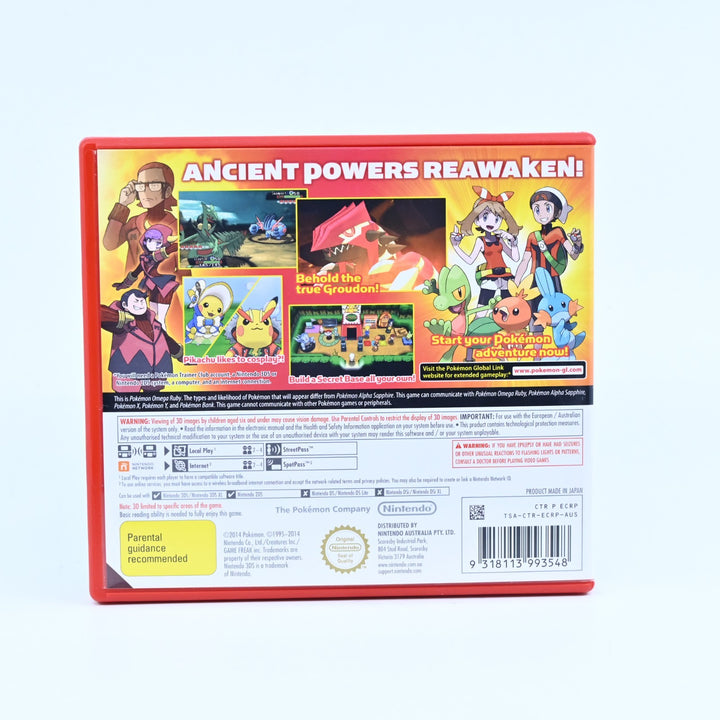 Pokemon Omega Ruby - Nintendo 3DS Game - PAL - FREE POST!