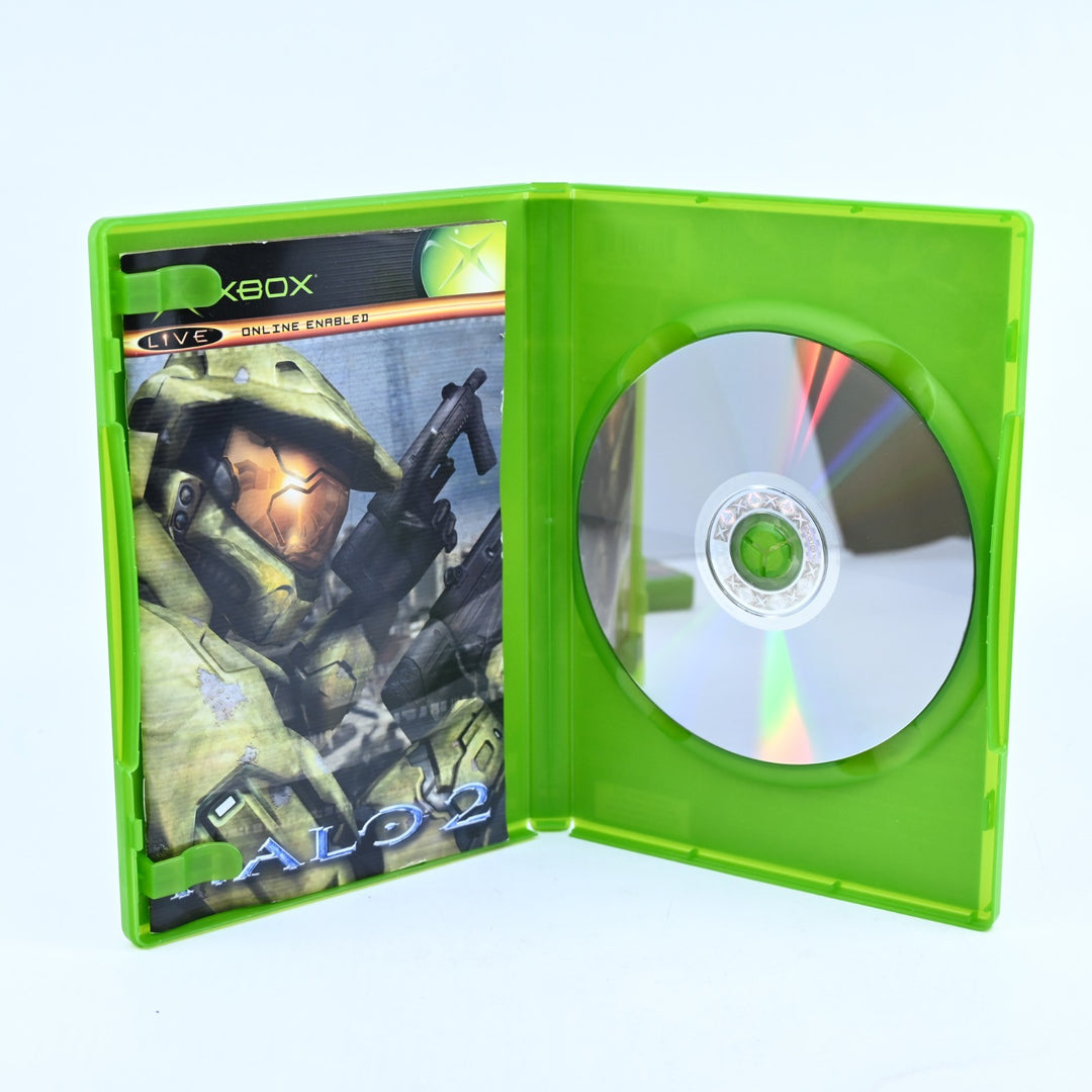 Halo 2 - Original Xbox Game + Manual - PAL - NEAR MINT DISC!