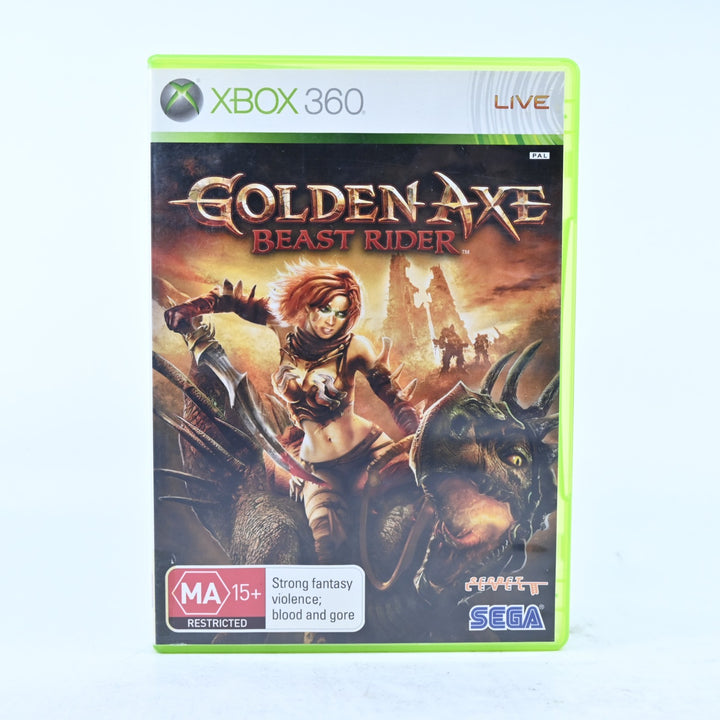 Golden Axe: Beast Rider - Xbox 360 Game - No Manual - PAL - MINT DISC!