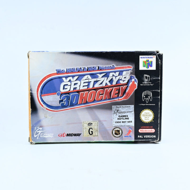 Wayne Gretzky's 3D Hockey - N64 / Nintendo 64 Boxed Game - PAL - FREE POST!