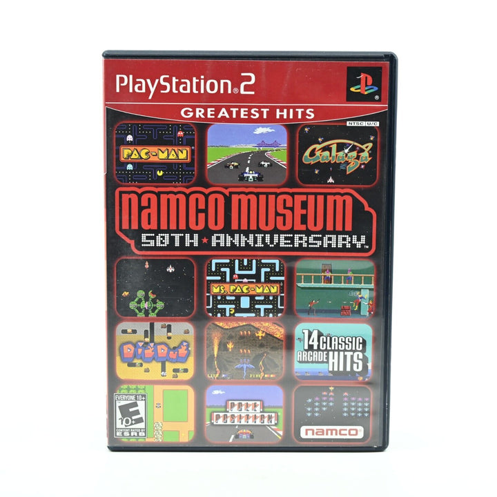 Namco Museum 50th Anniversary - Sony Playstation 2 / PS2 Game NTSC + Manual