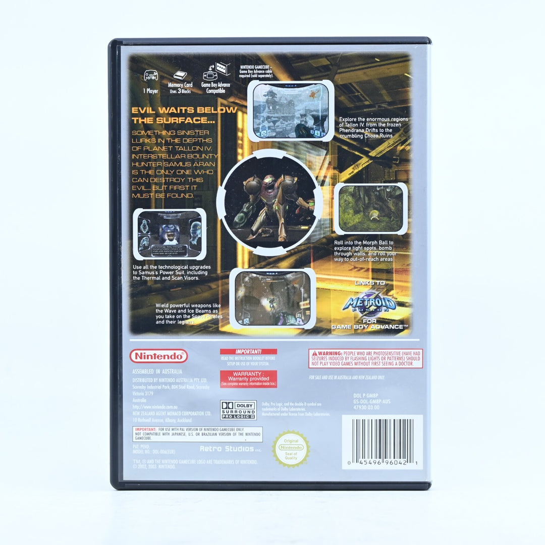 Metroid Prime - Nintendo Gamecube Game - PAL - FREE POST!