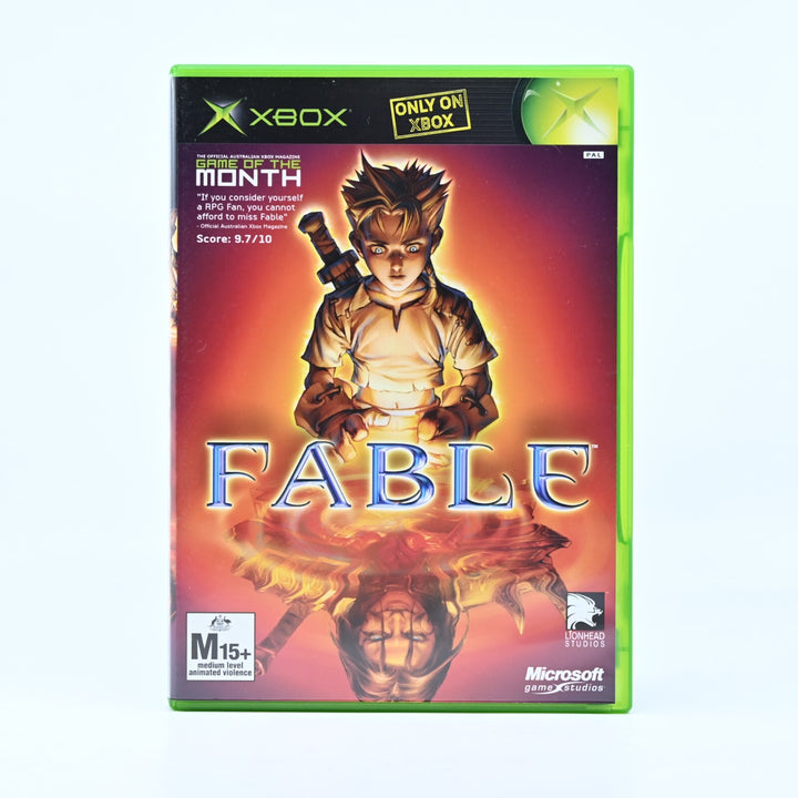 Fable - Original Xbox Game + Manual - PAL - MINT DISC!