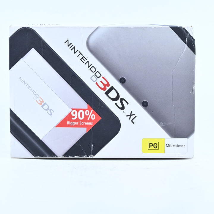 SEALED! - Silver / Black - Nintendo 3DS XL Boxed Console - SPR-001(EUR) - PAL