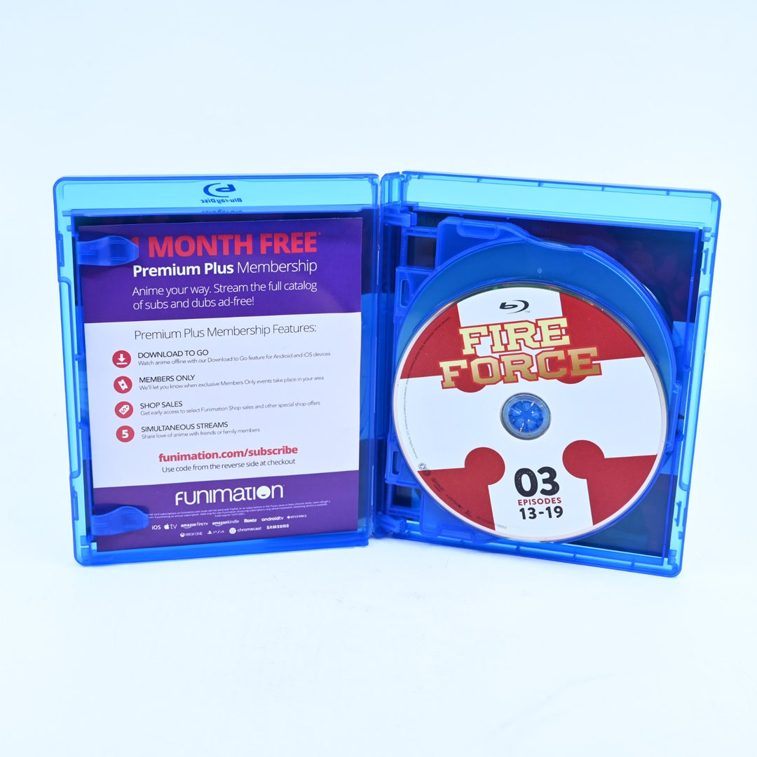 Fire Force Season 1 Parts 1 & 2 - Region A & B - Anime Blu-ray & DVD