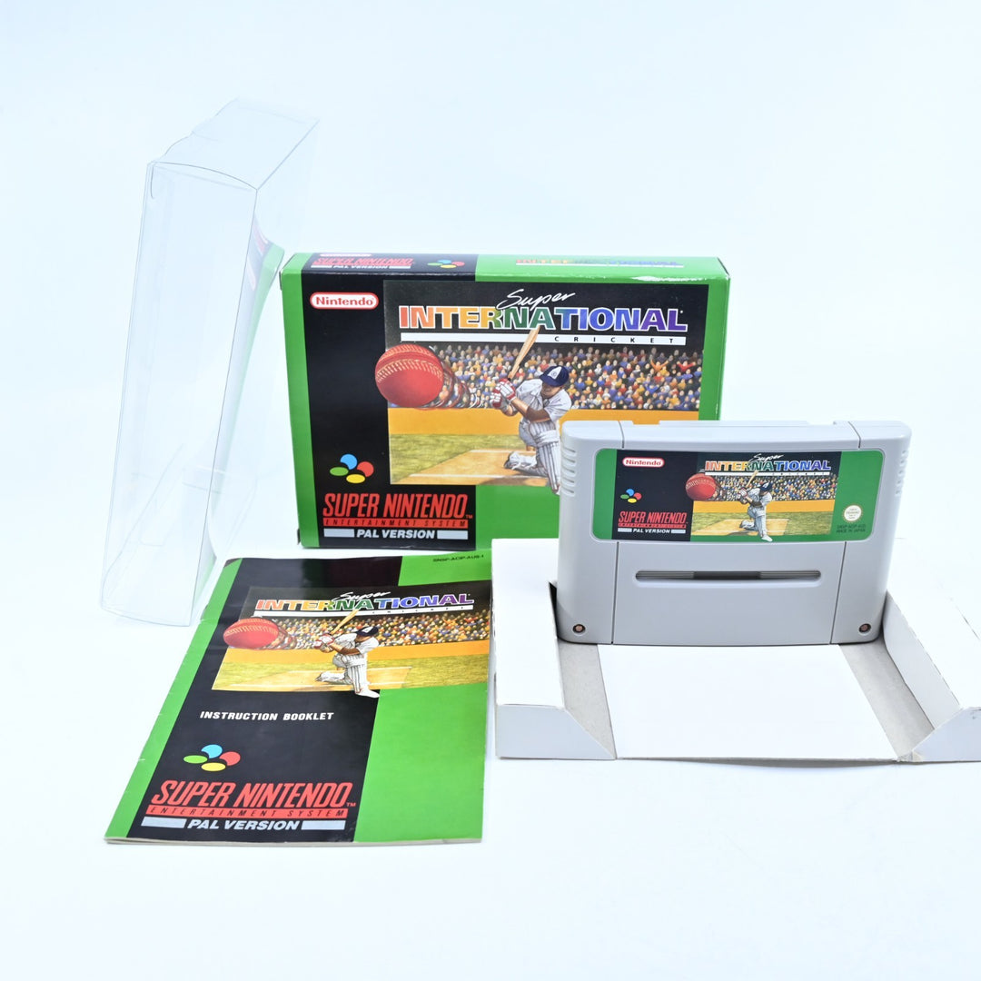 Super International Cricket - Super Nintendo / SNES Boxed Game - PAL