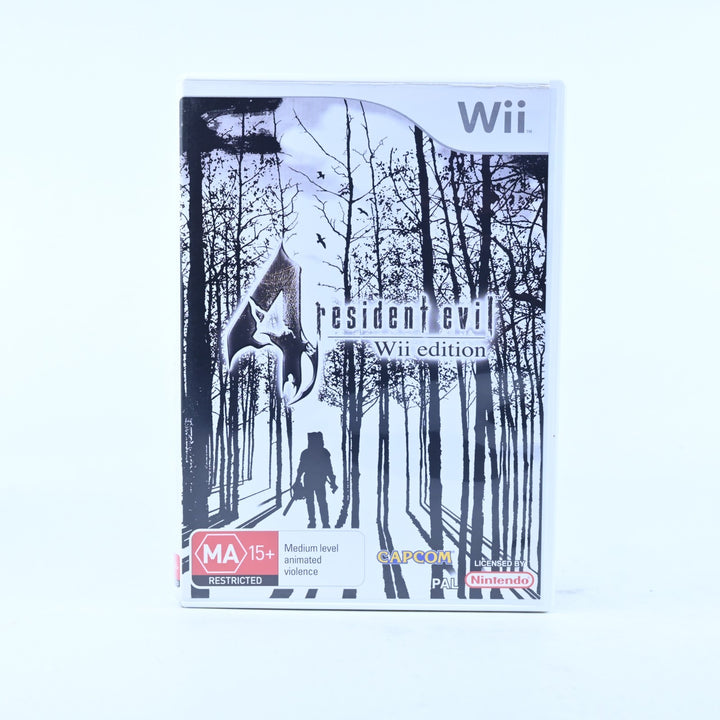 Resident Evil 4 - Nintendo Wii Game + Manual - PAL - MINT DISC!